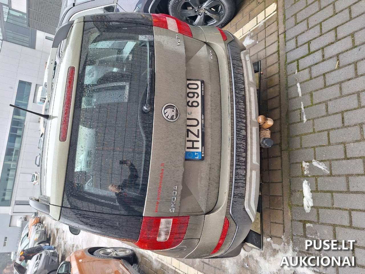 Škoda Yeti Lengvasis automobilis 6