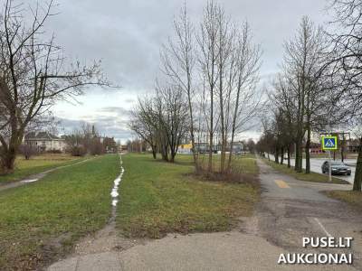 Valstybinis žemės sklypas Šiauliuose, Žemaitės g. 131D, pradinė kaina 145099 EUR