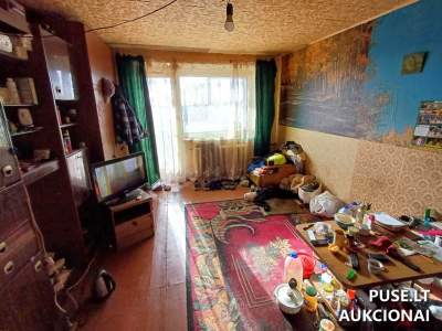 Parduodamas 59.87 kv. m. butas su rūsiu Rukloje, Jonavos r., pradinė kaina 23200 EUR