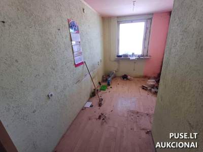 Parduodamas 51.50 kv.m butas Akmenės rajone, Ventoje 11200 EUR pradinė kaina per Turto banko aukcioną