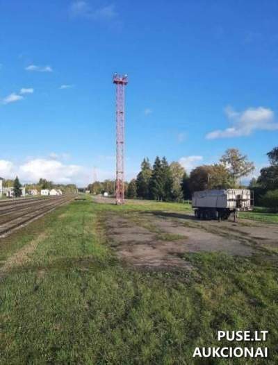 Krovinių aikštelė Rokiškyje, Stoties g. 4, 40665 EUR pradinė kaina, 2060 kv.m asfaltbetonio danga
