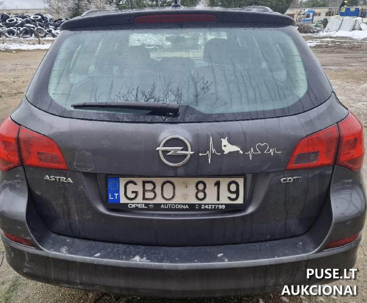 Opel Astra Sport Tourer Lengvasis automobilis 6