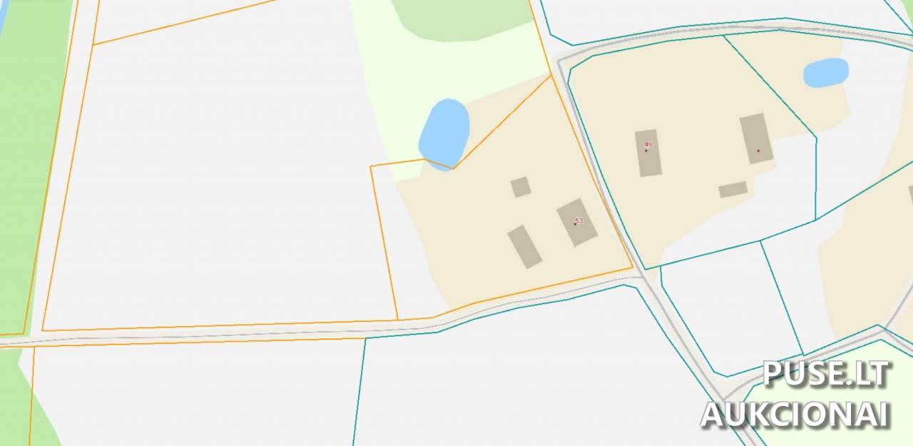 Žemės sklypas Sklypai Pasienio g. 53, 92399 Šatriai, Lithuania 1