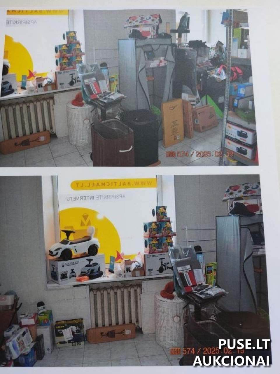 įvairios prekės Kitas turtas 6