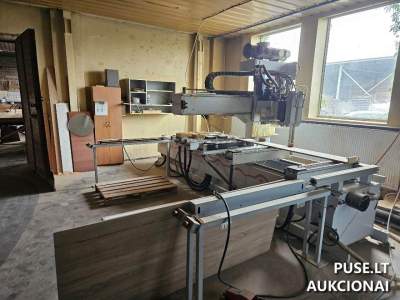 Gręžimo frezavimo centras Weeke BP100 CN pardavimas Kaune aukcione nuo 12000 EUR