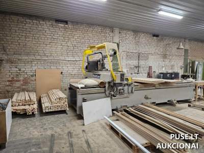 CNC Gręžimo Frezavimo Centras aukcione Kaune, pradinė kaina 30975 EUR