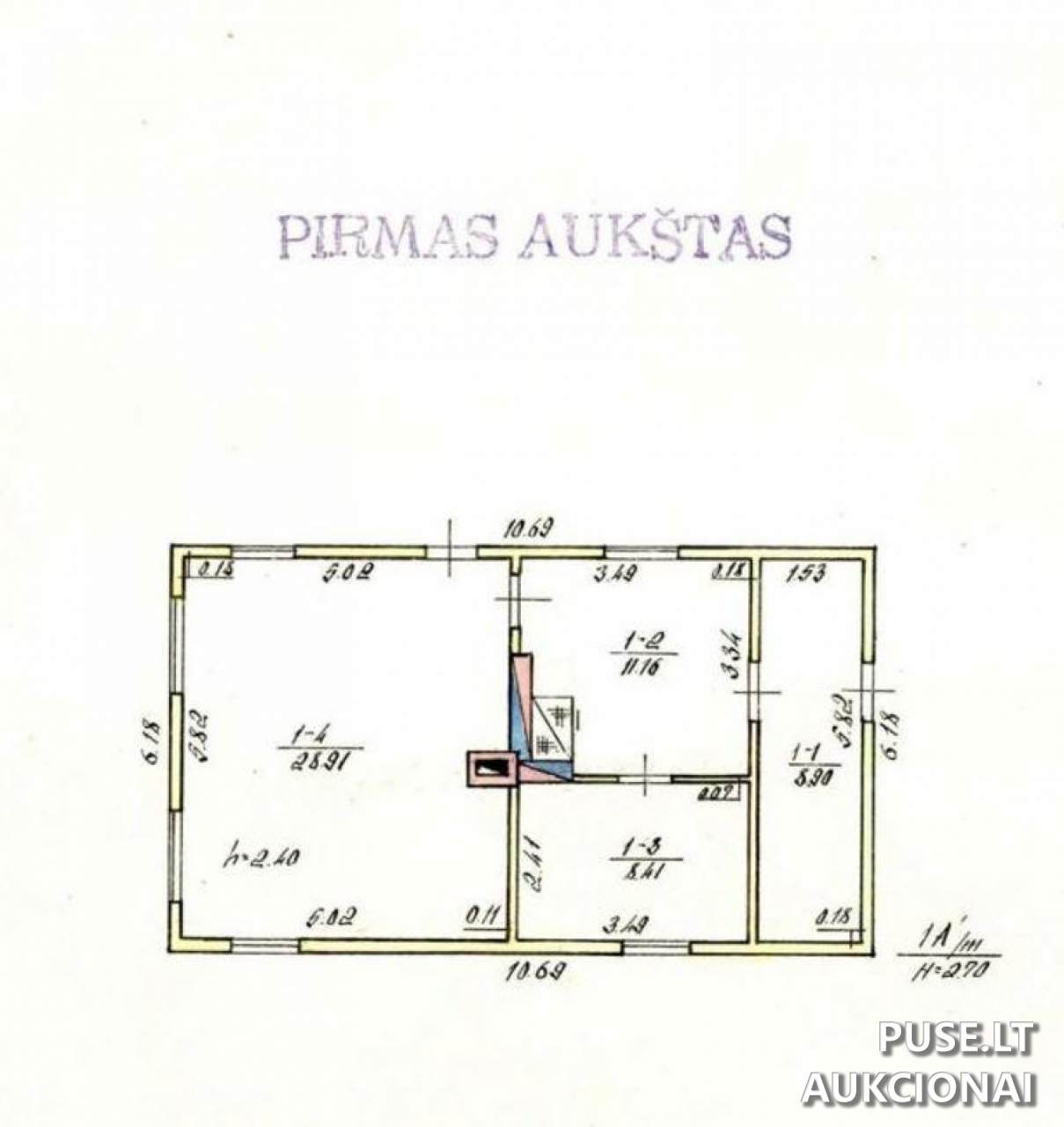 Gyvenamasis namas Pastatai Naujoji g. 2, Šiluva, 60433 Raseinių r. sav., Lithuania 1