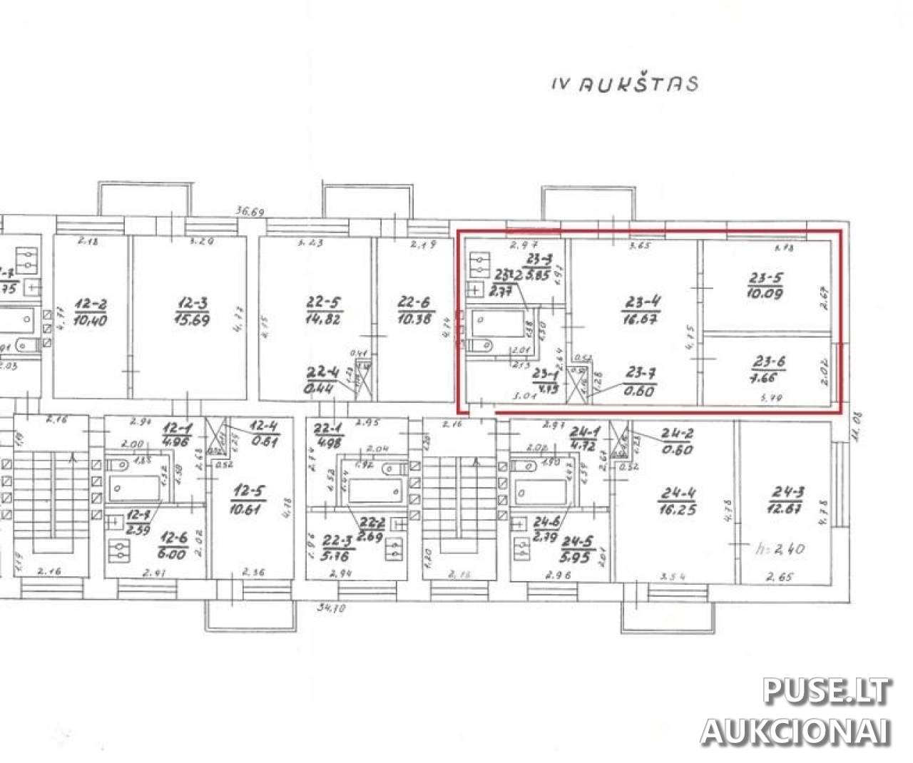 Butas Patalpos/Butai Aušros g. 3, 85254 Daubiškių k., Lithuania 7