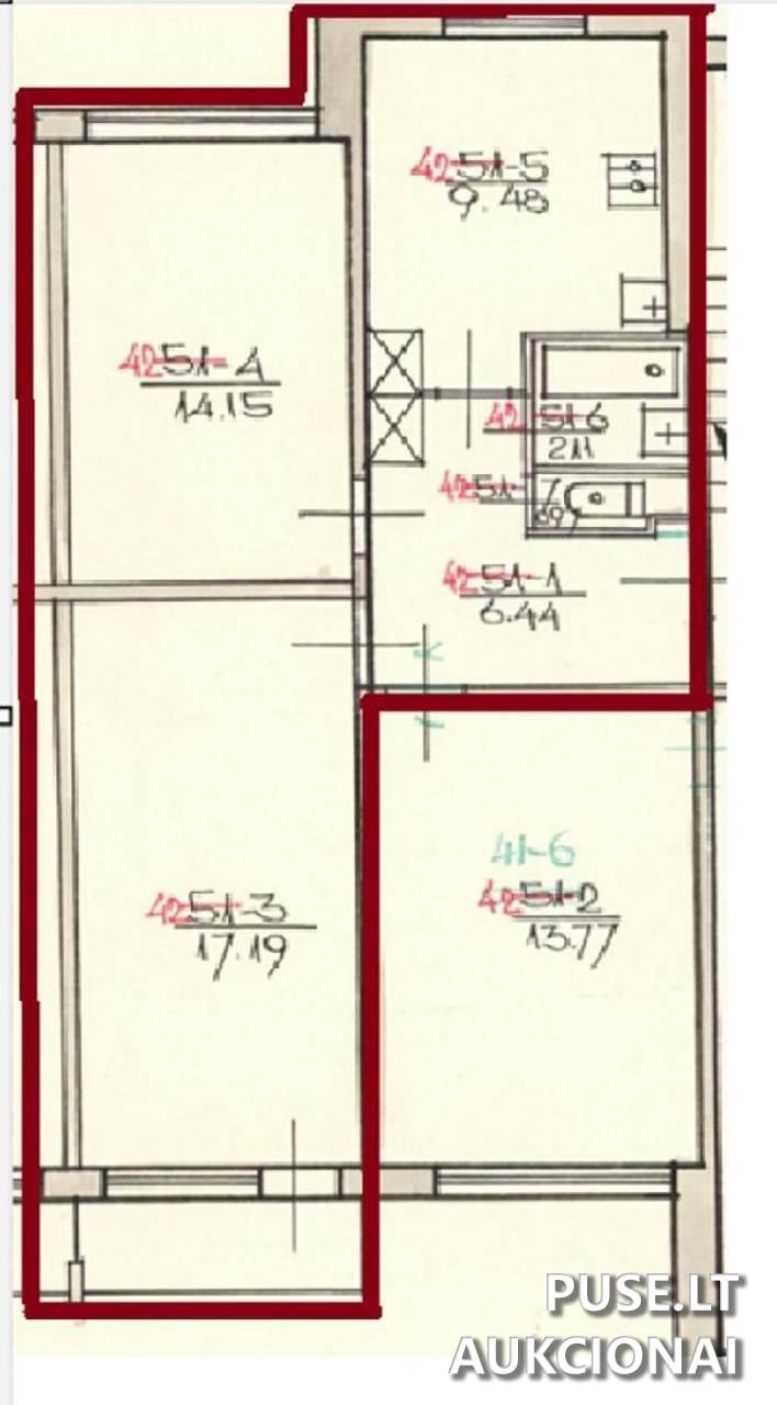 Butas Patalpos/Butai Ramučių g. 11, 85136 Naujoji Akmenė, Lithuania 7