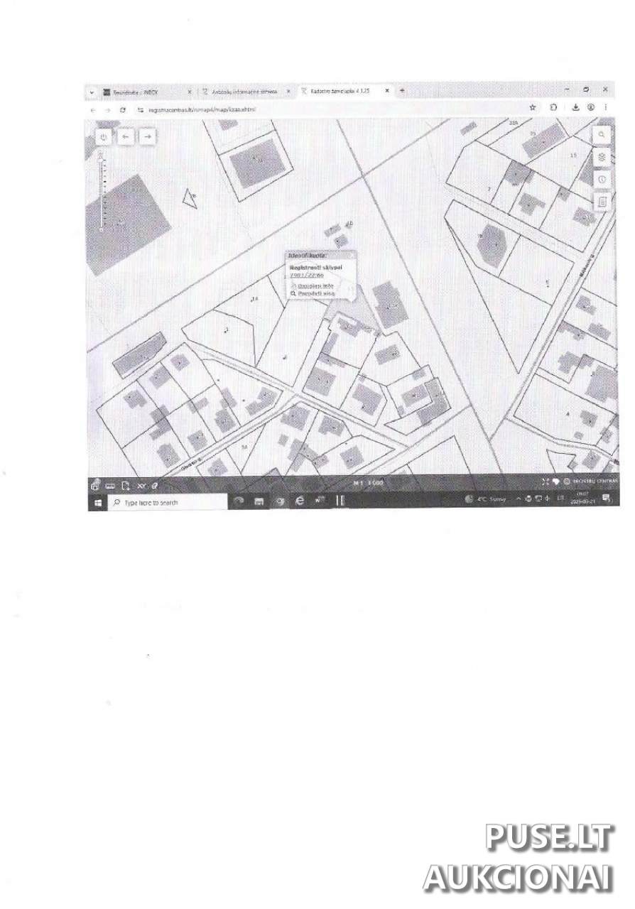 Žemės sklypas Sklypai Žemaičių pl. 15, Kaunas, 48284 Kauno m. sav., Lithuania 1