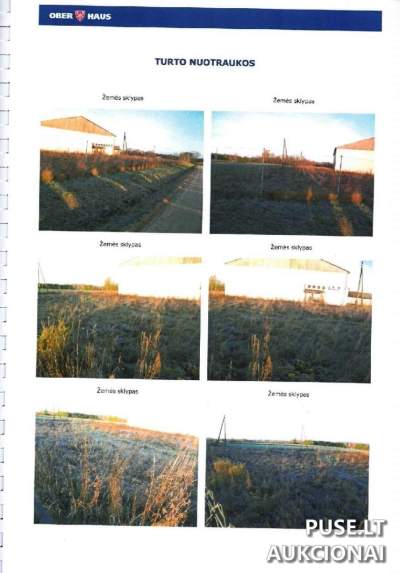 Žemės ūkio paskirties sklypas Raseinių rajone, Kaulakių kaime, pradinė kaina nuo 740 EUR