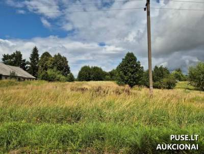 Valstybinis žemės sklypas Jurbarko r. Smalininkų m. Tvenkinėlio Sodo g. 13, pradinė kaina 2040 EUR