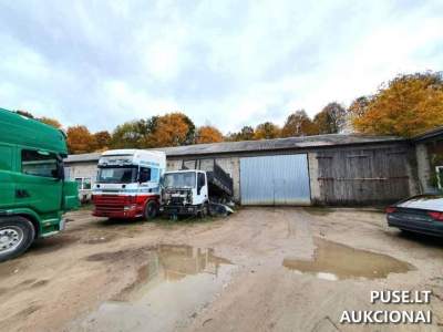 Klaipėdos rajone, Trepkalniuose parduodama 57/2000 dalis garažo ir žemės už 400 EUR