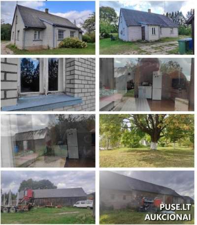 Didelis 11.18 ha žemės ūkio sklypas su namu Kelmės r. Adomaičių k. už 40560 EUR