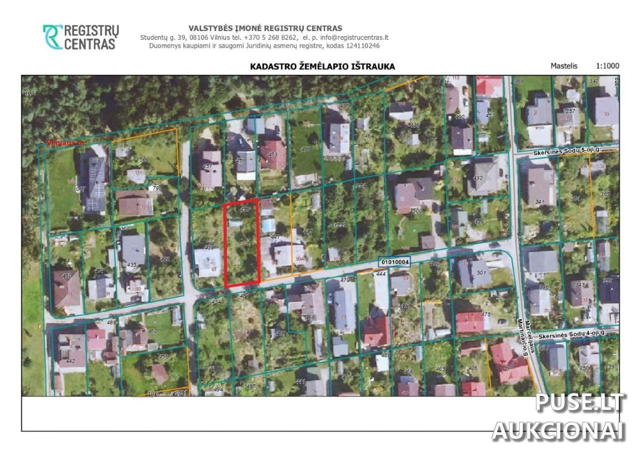 Žemės sklypas Sklypai Marcelijaus Martinaičio g. 97A, 08449 Vilnius, Lithuania 2