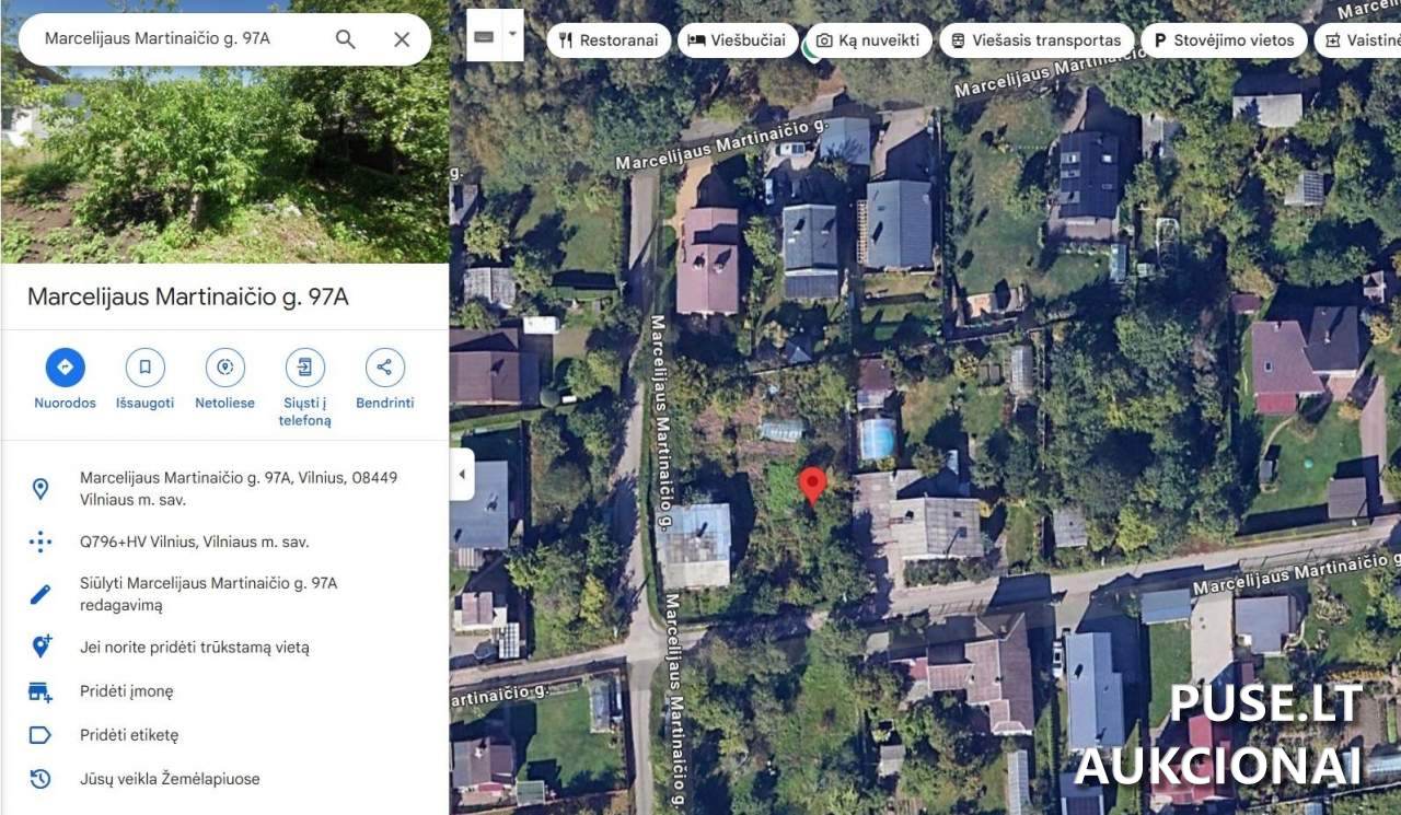 Žemės sklypas Sklypai Marcelijaus Martinaičio g. 97A, 08449 Vilnius, Lithuania 3