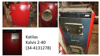Katilas Kalvis 2-40 dešininis parduodamas aukcione 50 EUR