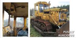 Traktoriai, savaeigės mašinos, priekabos, puspriekabės - Traktorius T130 (Uraltrak) Inv. nr. 31-40038
