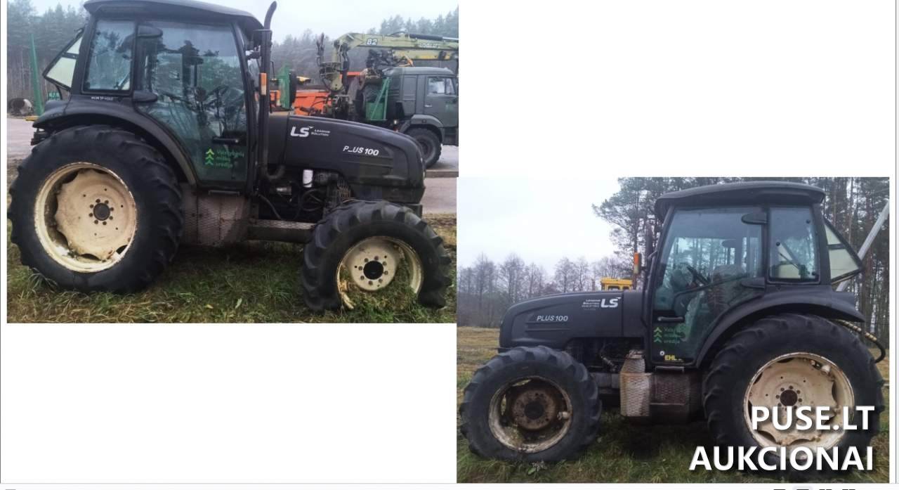 Traktorius LS Mitron Plus 100 su valdymo svirtimi Inv. Nr. 31-41369 Traktoriai, savaeigės mašinos, priekabos, puspriekabės 2