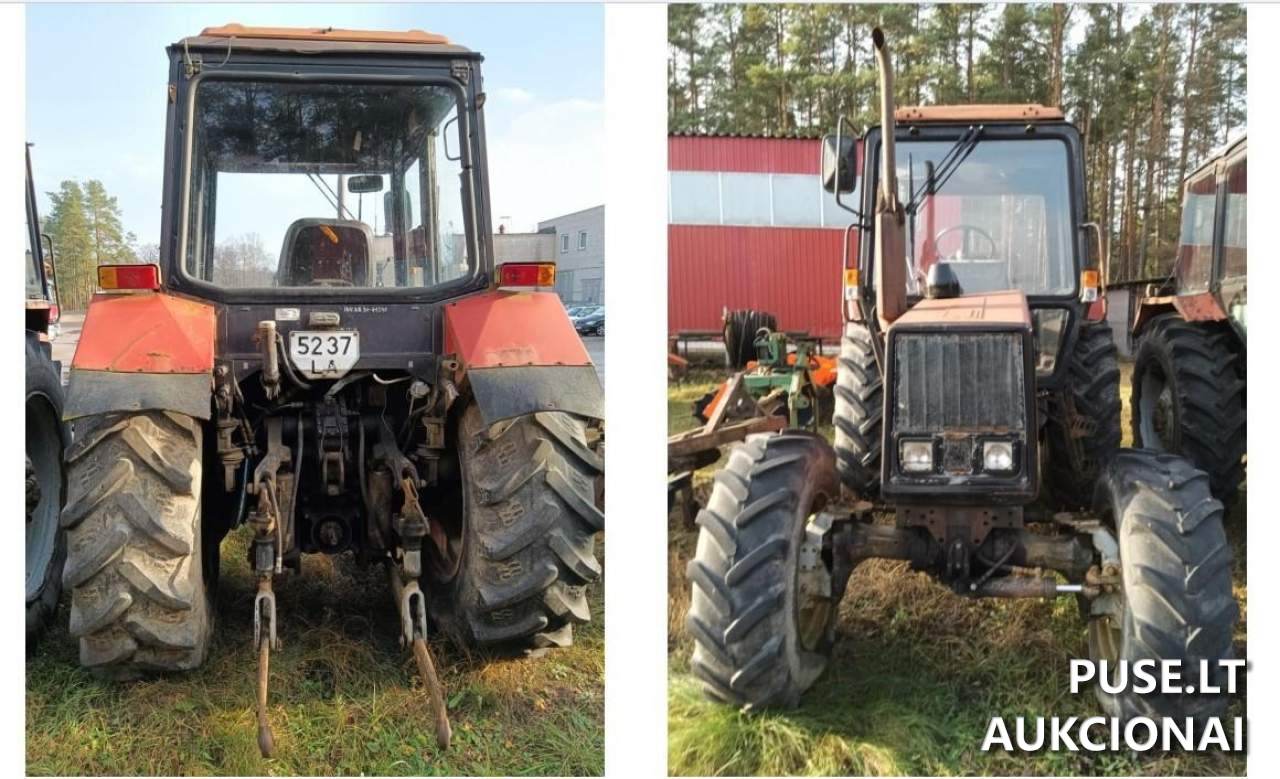 Traktoriu Belarus MTZ-1025 Inv. Nr. 31-41240 Traktoriai, savaeigės mašinos, priekabos, puspriekabės 2