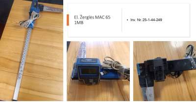 Parduodama El. žerglė MAC 65 už 210 EUR Valstybinių miškų urėdijos aukcione