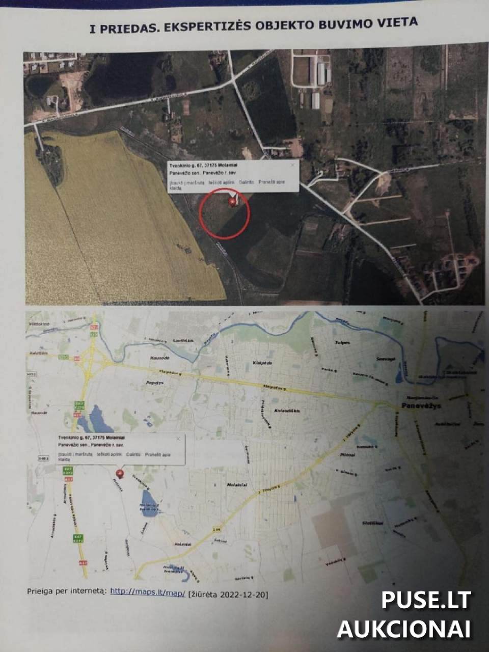 Žemės sklypas Sklypai Alyvų g. 2a, 37175 Molainiai, Lithuania 3