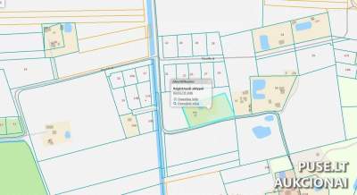 Parduodamas žemės sklypas Panevėžio r. sav., Paežerio I k. su pradine kaina 5502 EUR