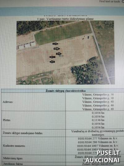 Žemės sklypas Vilniuje, Grinapolio g. 36, su statybų pradžia, 152160 EUR Kaip Investicija