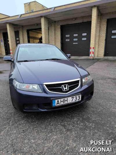 Lengvasis automobilis Honda Accord 2004 800 EUR pradinė kaina viešame aukcione