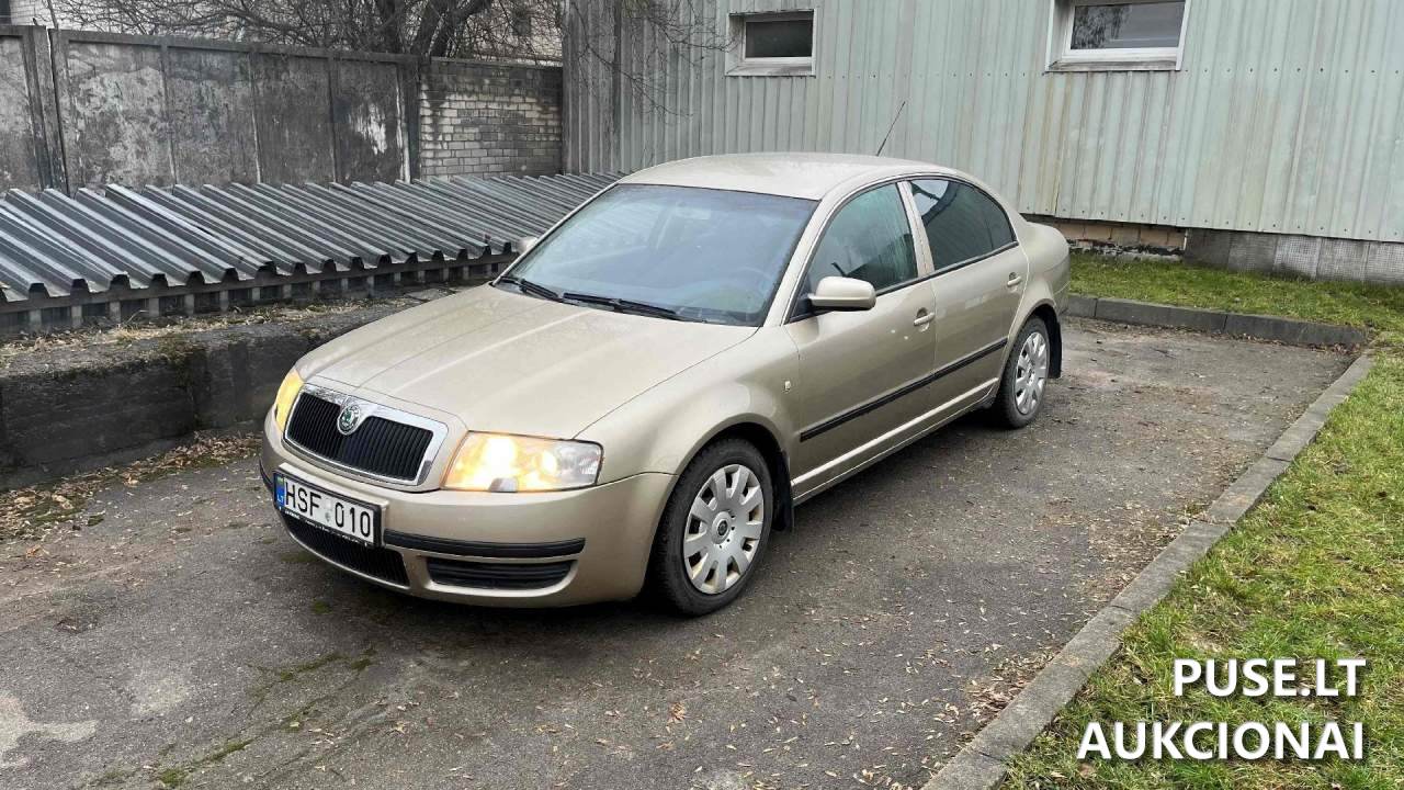 Škoda Superb Lengvasis automobilis 3