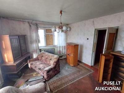 Parduodamas 61.33 kv. m. butas Joniškio rajone Jakiškių k. nuo 1700 EUR Turto banko aukcione