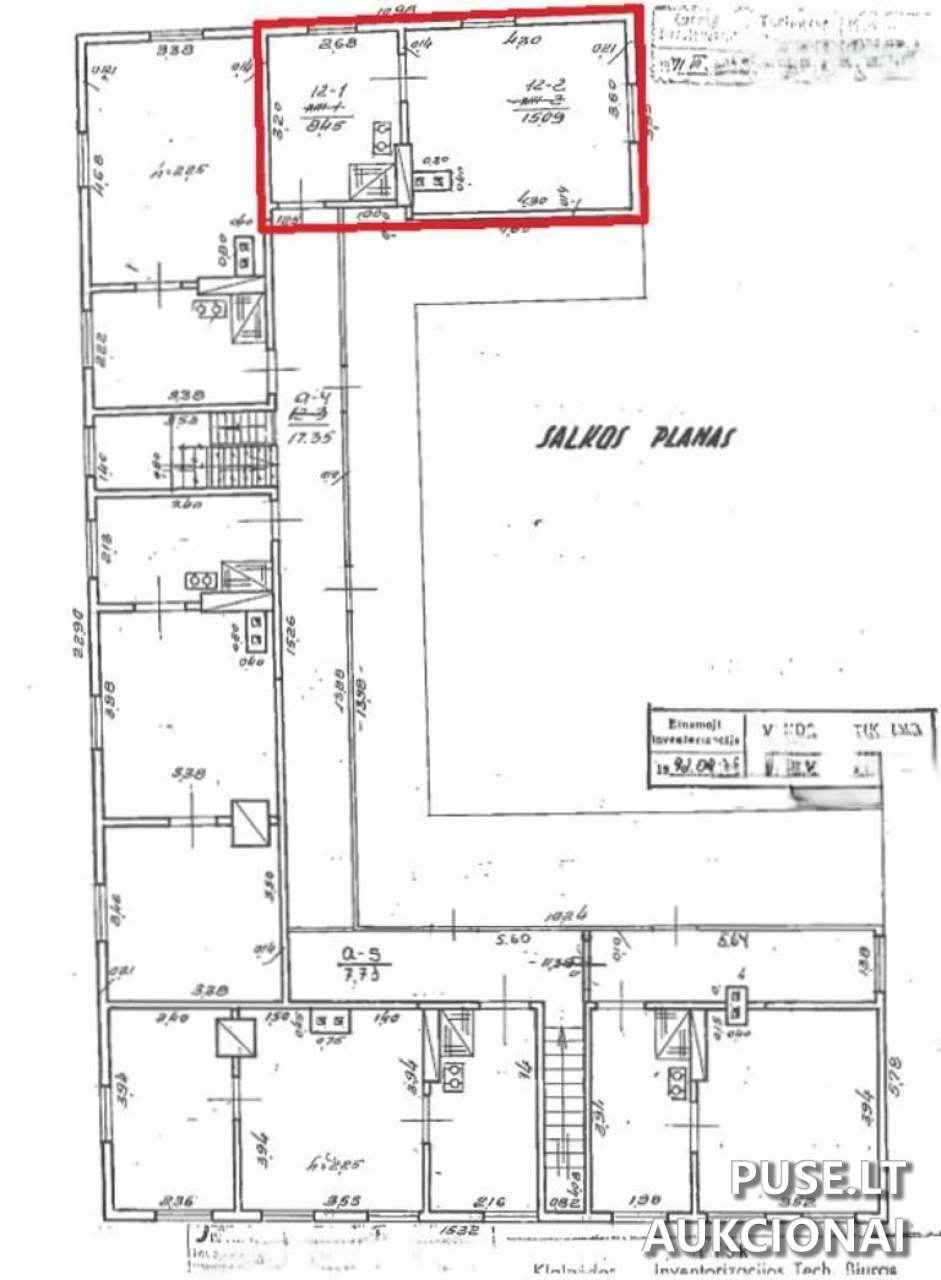 Butas Patalpos/Butai Plungės g. 25, 90313 Rietavas, Lithuania 1