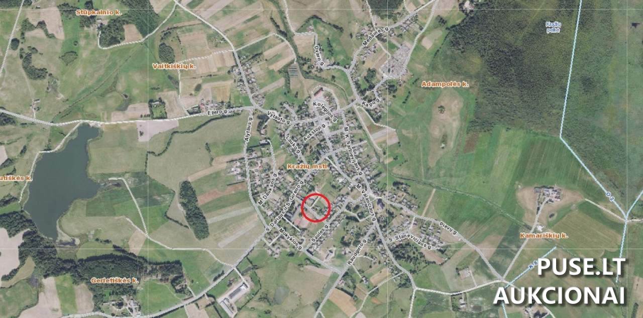 Žemės sklypas Sklypai D. Poškos g. 3, Kražiai, 86285 Kelmės r. sav., Lithuania 1