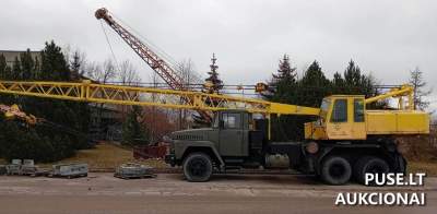 Autokranas KS-4561 pradinė kaina 5000 EUR - Parduodamas technikos aukcionas