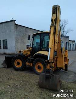 Traktoriai, savaeigės mašinos, priekabos, puspriekabės - Ekskavatorius Komatsu WB97S  70,1kw