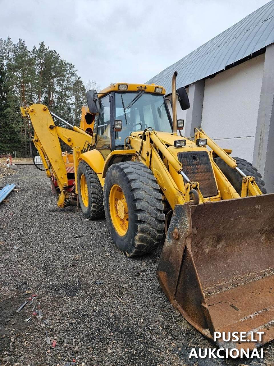 Ekskavatorinis krautuvas JCB4CX Traktoriai, savaeigės mašinos, priekabos, puspriekabės 3