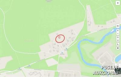 Žemės sklypas Vilniuje, A. Kojelavičiaus g. 16A, 1/2 dalis, pradinė kaina 9360 EUR