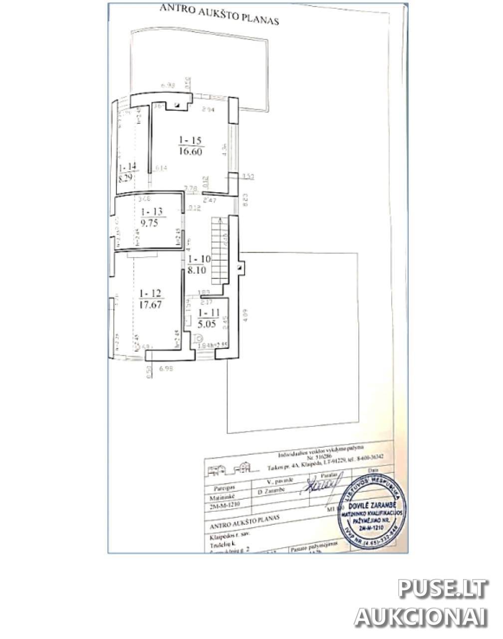 Žemės sklypas Sklypai Šermukšnių g. 2, 91290 Trušeliai, Lithuania 1