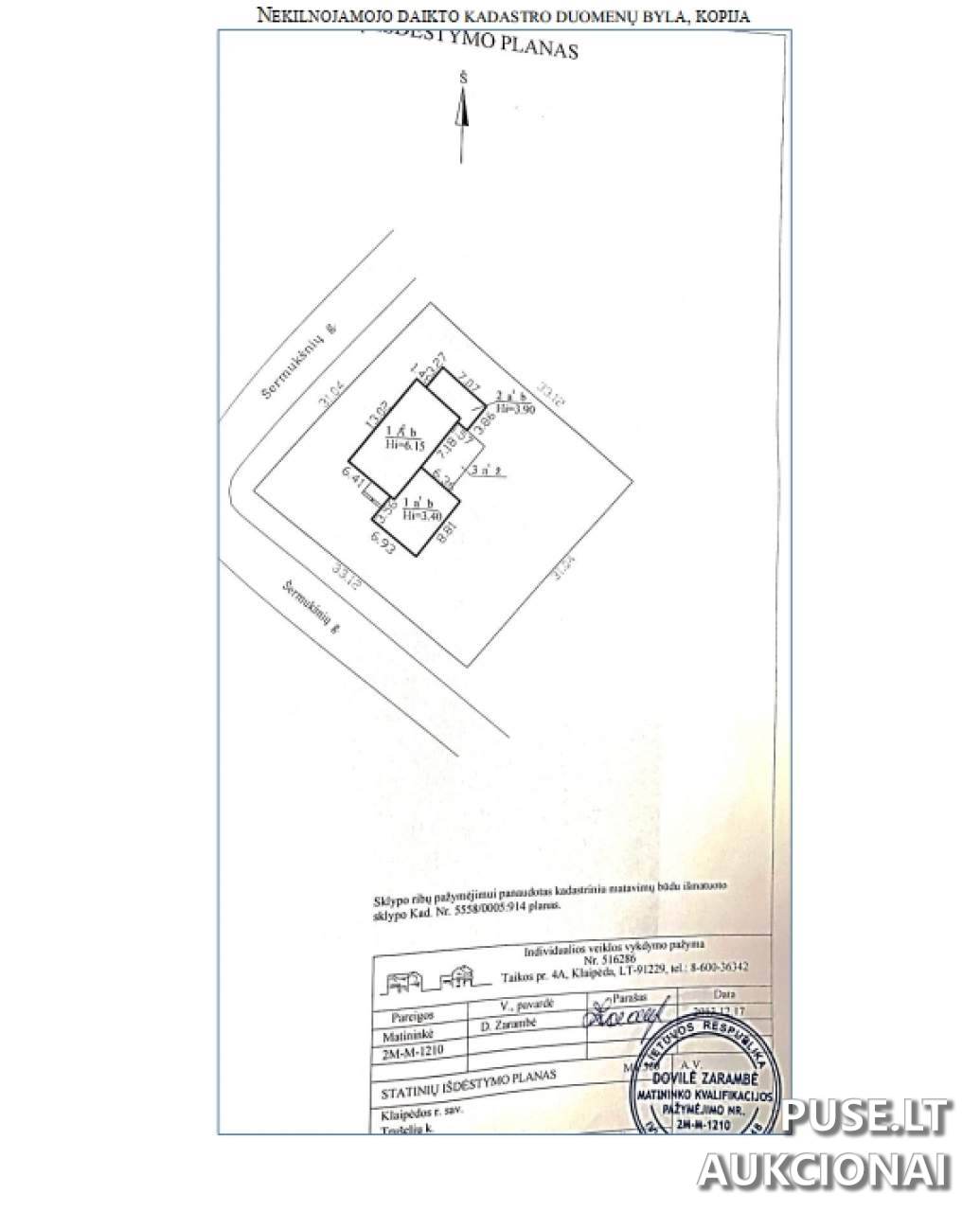 Žemės sklypas Sklypai Šermukšnių g. 2, 91290 Trušeliai, Lithuania 9