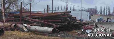 Juodojo metalo laužas Klaipėdoje, pradinė kaina 13000 EUR - Akcinės bendrovės "KLAIPĖDOS ENERGIJA" aukcionas