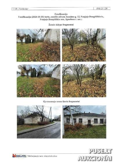 Gyvenamasis namas Ignalinos r. sav., Naujojo Daugėliškio k. su 1/1 dalimi už 8400 EUR