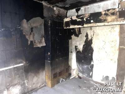 Butas Trakų rajone, Miškinių kaime, Geležinkelio g. 1-2, pradinė kaina 11430 EUR