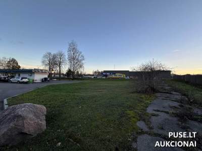 Valstybinis žemės sklypas Šiauliuose, Vilniaus g. 18A, pradinė kaina 7271 EUR