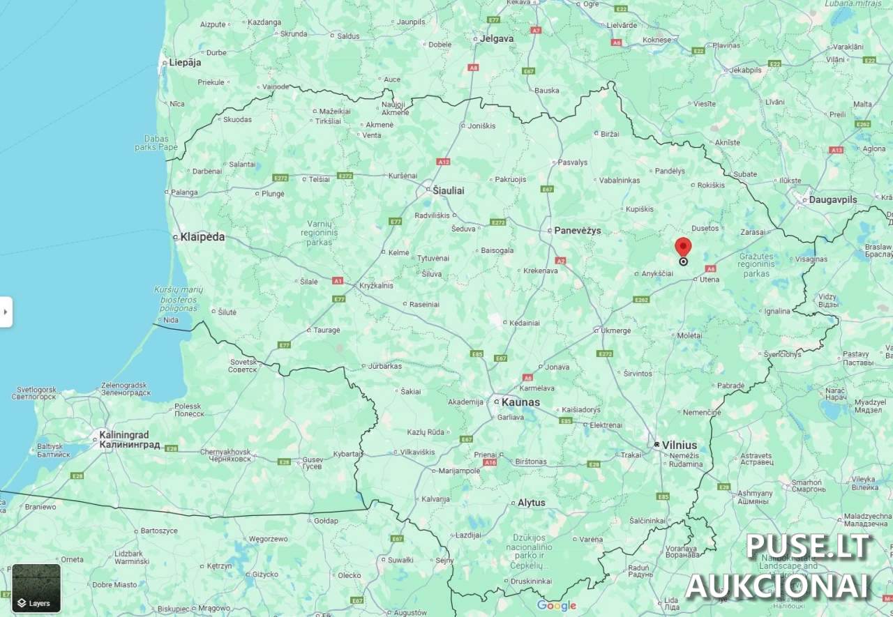 Žemės sklypas Sklypai Vyžuonos, Utena District Municipality, Lithuania 1