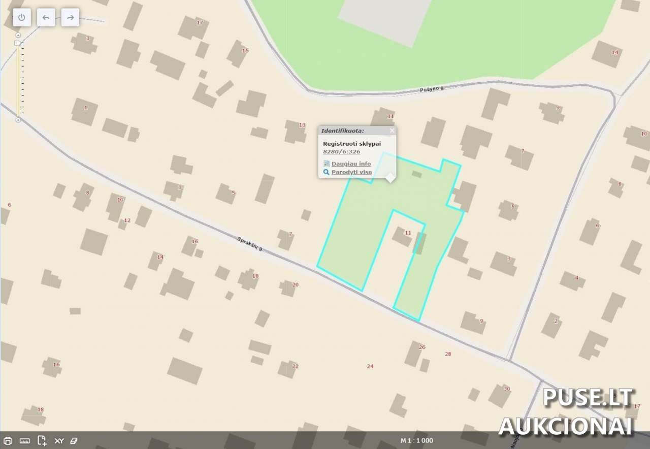 Žemės sklypas Sklypai Vyžuonos, Utena District Municipality, Lithuania 3