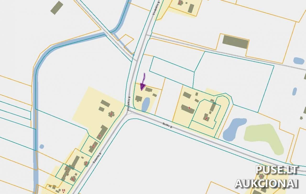 Gyvenamasis namas Pastatai Notės gatvė 30, Notėnai, 98261 Skuodo r. sav., Lithuania 1