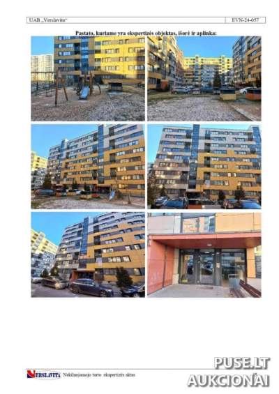 Žemės sklypo dalis Vilniuje, Girulių g. 10, pradinė kaina 101120 EUR, parduodama aukcione