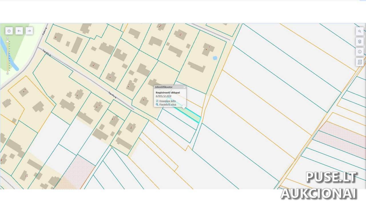 Žemės sklypas Sklypai Pasvalio g 6, Girsūdai, 39200 Pasvalio r. sav., Lithuania 2