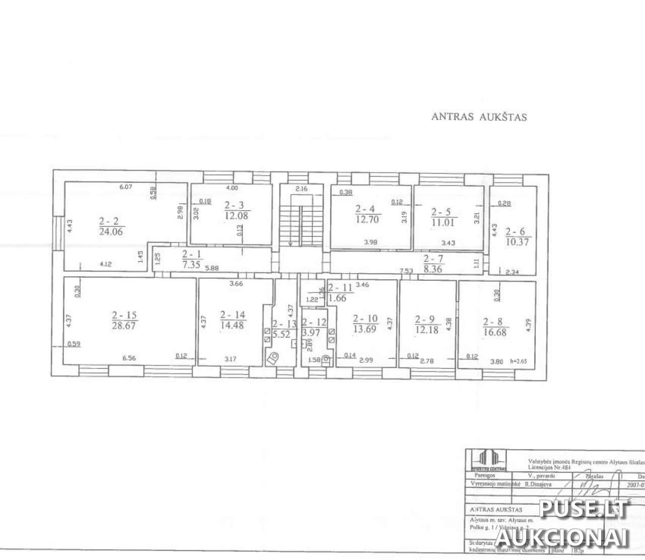 Nuomojamas turtas: Administracinis Pastatai Pulko g. 1, 62114 Alytus, Lithuania 3