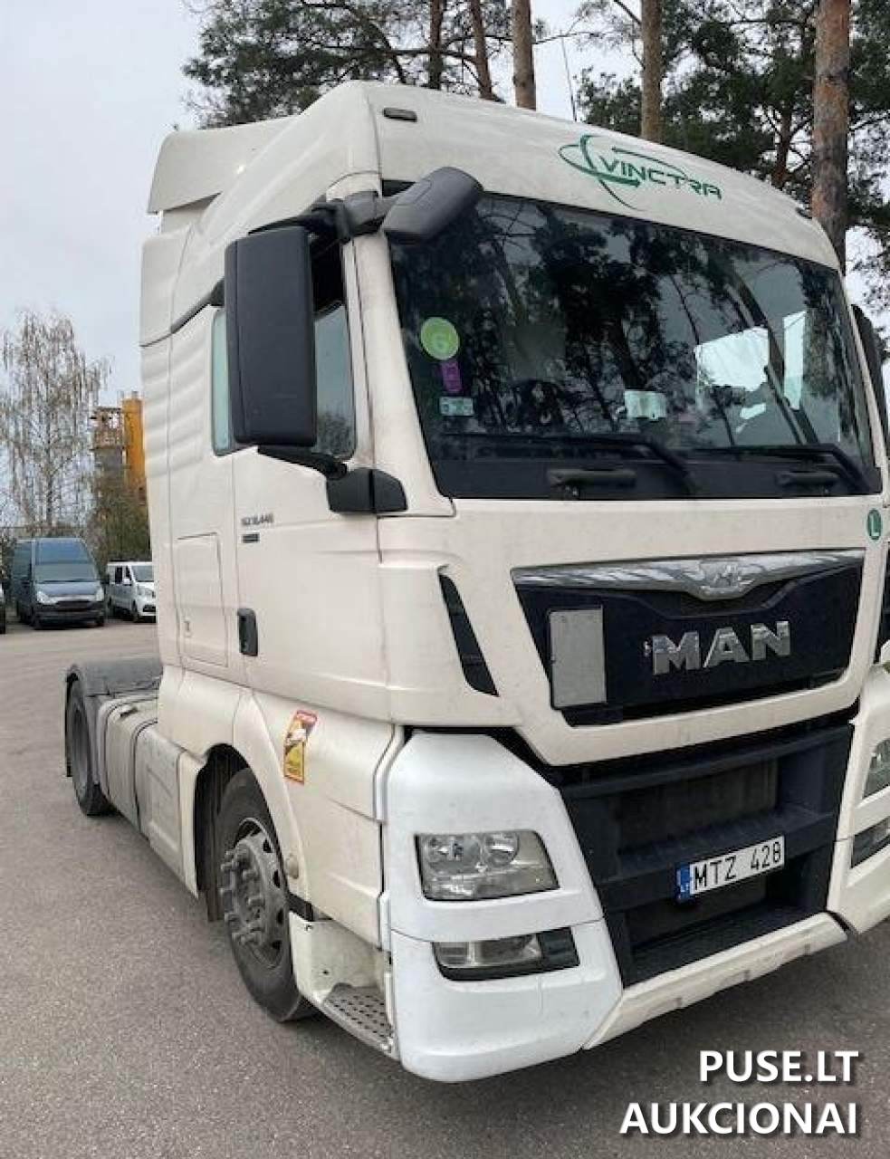 Puspriekabių vilkikas MAN TGX 18.440 Balninis vilkikas 2
